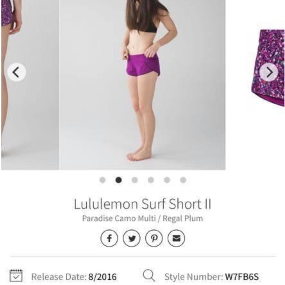 Lululemon surf shorts
